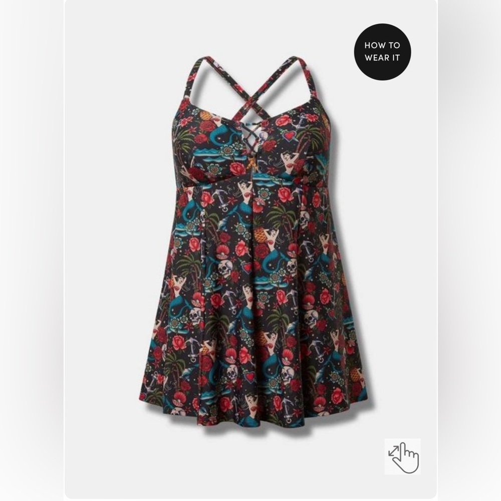 Nwt torrid swimsuit one piece! Size 4